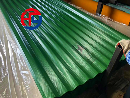 corrugated metal roofing panels