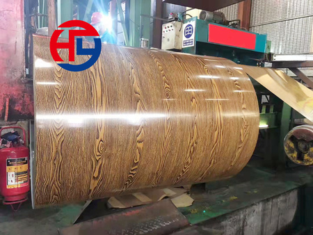 wood ppgi steel coil in sheet