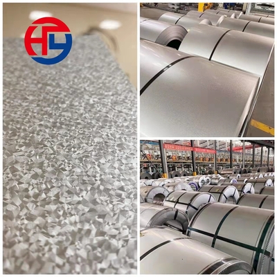 Anti-finger galvalume steel