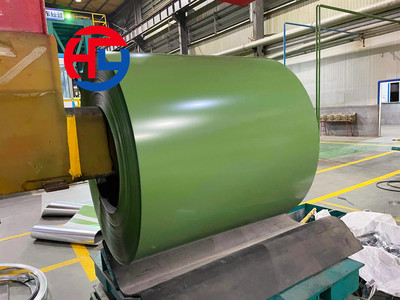 Prepainted galvanized steel